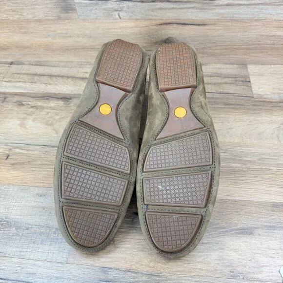 Timberland Size 10.5M earthkeepers Brown Loafers Leather Driving Shoes
