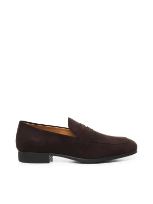 Tod's Brown Suede Loafers