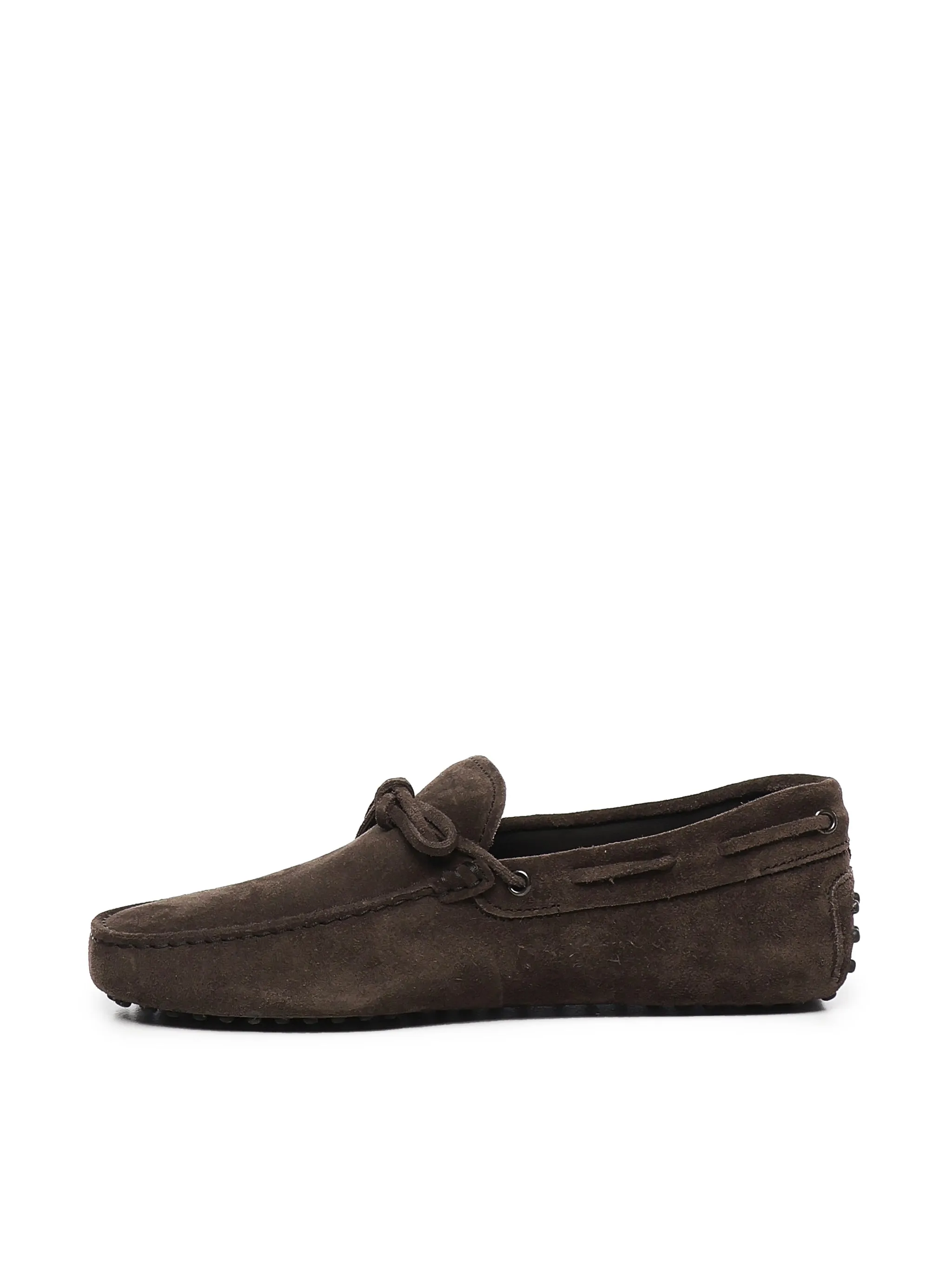 Tod's Gommino Testa di Moro Suede Loafers
