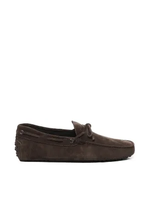 Tod's Gommino Testa di Moro Suede Loafers