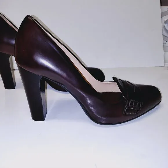 Tod's pumps, CHOCOLATE brown, gorgeous size 37 (6.5)