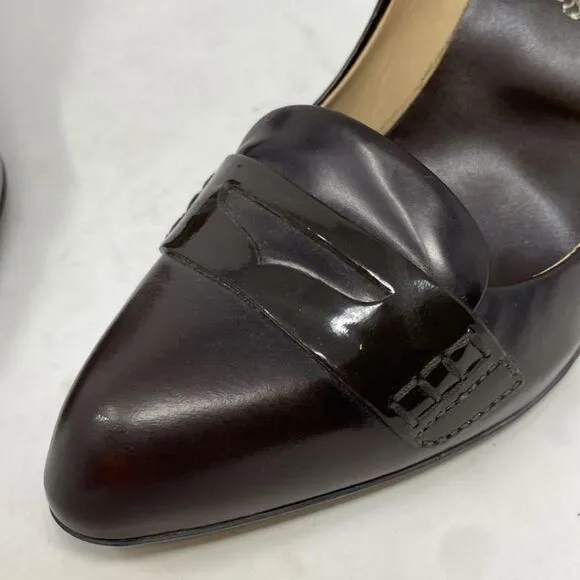 Tod's pumps, CHOCOLATE brown, gorgeous size 37 (6.5)