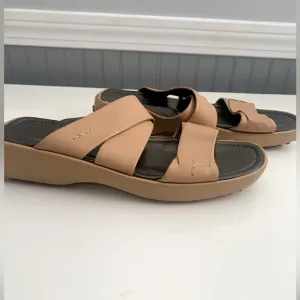 Tod's‎ Sandals with Bubble Gommino Heel and Sole Size 40 1/2