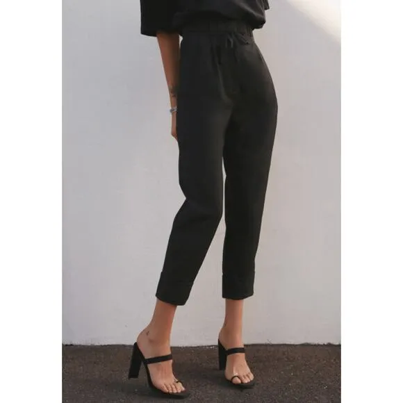 Tony Bianco Black Heel Sierra Sandals