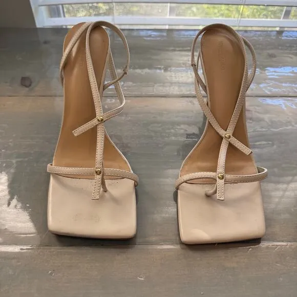 Tony Bianco Vanilla Nappa Lilly Sandal Sz 9.5