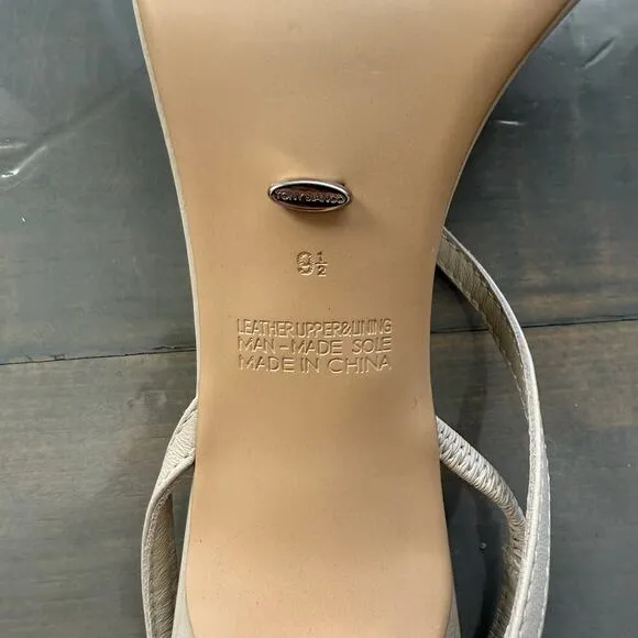 Tony Bianco Vanilla Nappa Lilly Sandal Sz 9.5