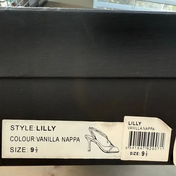 Tony Bianco Vanilla Nappa Lilly Sandal Sz 9.5