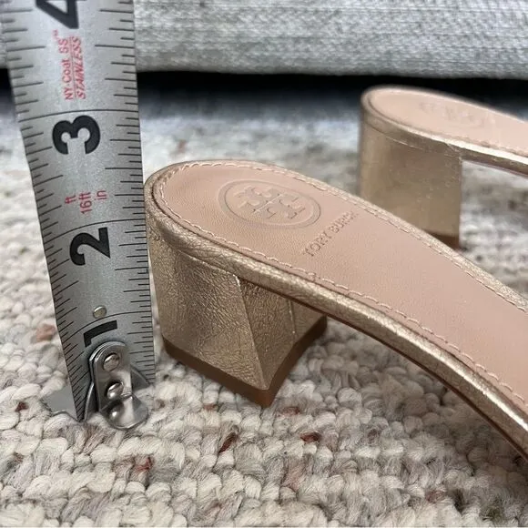Tory Burch Beverly Metallic Embellished Slide Sandal