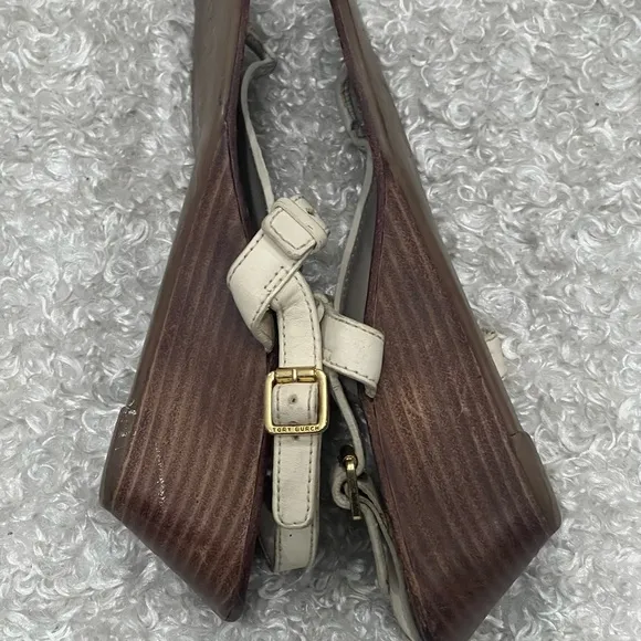 Tory Burch Casey T Strap  Thong Wedge Sandals