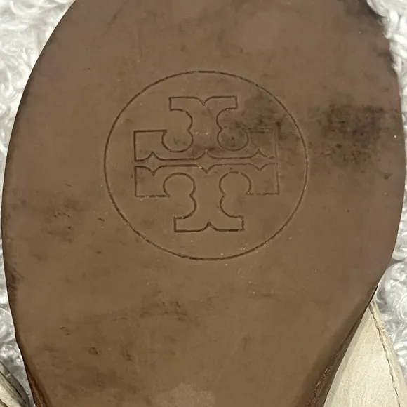 Tory Burch Casey T Strap  Thong Wedge Sandals