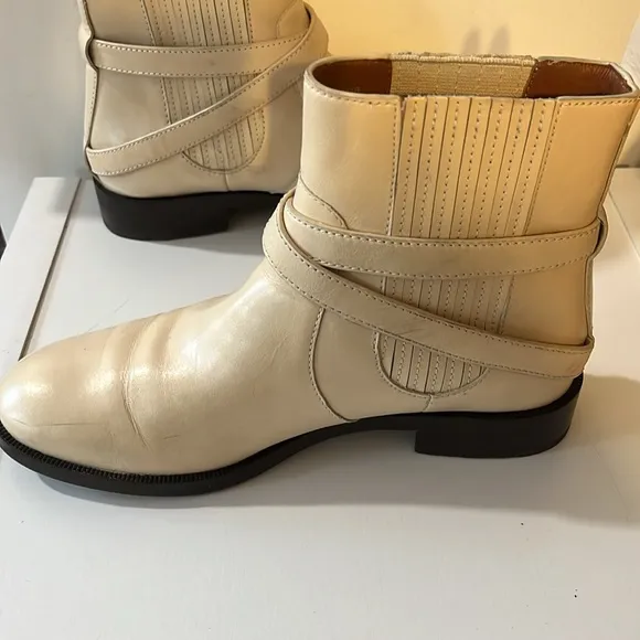 TORY BURCH CHELSEA BOOTIE SIERRA ANTIK, COLOR CODE DULCE DE LECHE 215