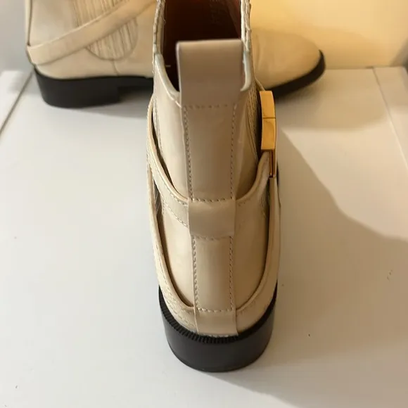 TORY BURCH CHELSEA BOOTIE SIERRA ANTIK, COLOR CODE DULCE DE LECHE 215