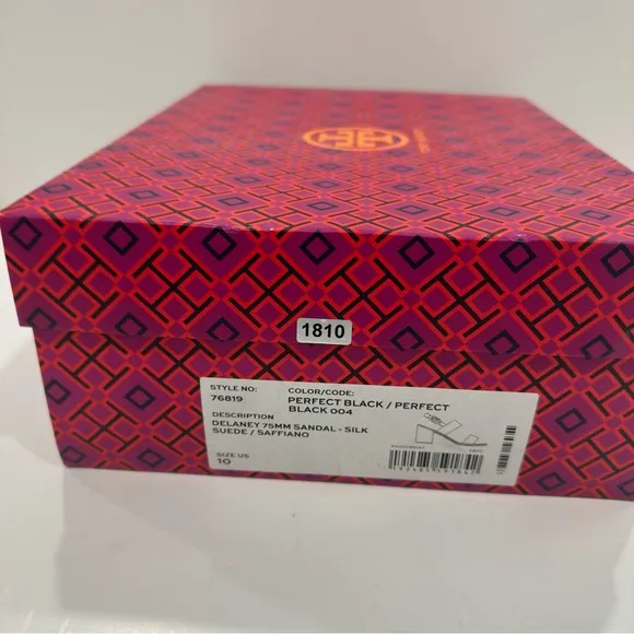 Tory Burch Delaney Block Heel Ankle Strap Sandals