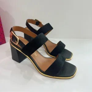 Tory Burch Delaney Block Heel Ankle Strap Sandals