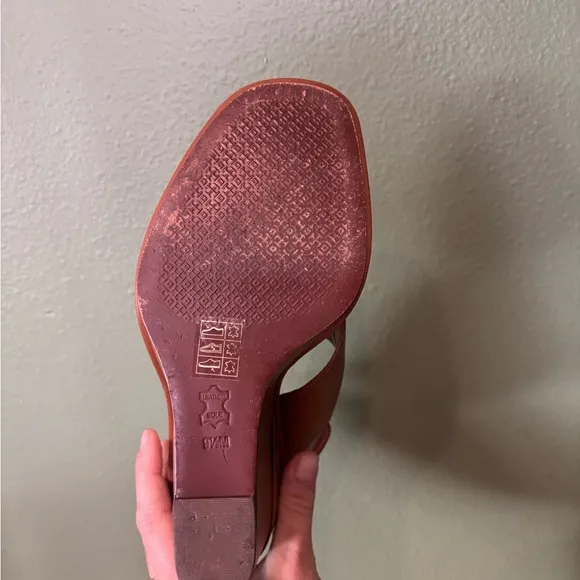 Tory Burch // Gabrielle Wedge Sandal in Royal Tan