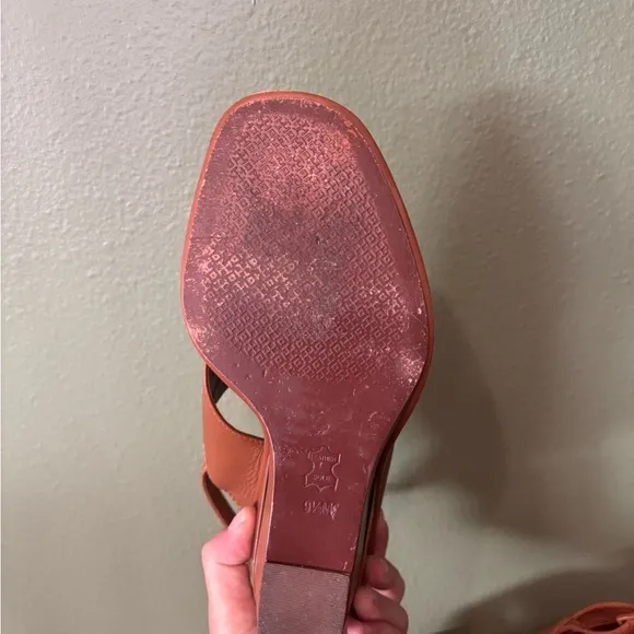 Tory Burch // Gabrielle Wedge Sandal in Royal Tan