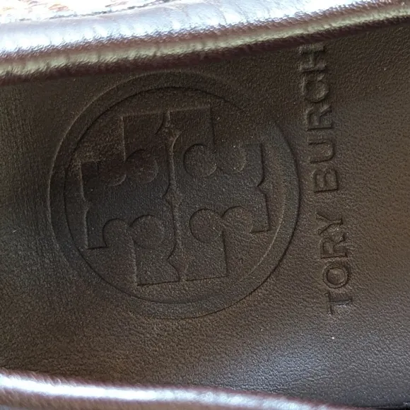 Tory Burch Kendrick Calf Hair Leather Driving Loafers Shoes Women's sz 7 NWOT