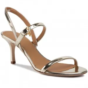 Tory Burch “Penelope” Gold Slingback Sandals