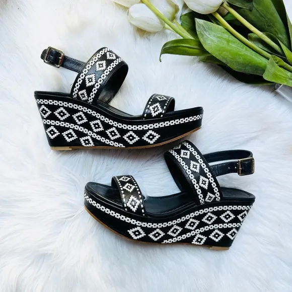 Tory Burch Reena Wedge Sandals