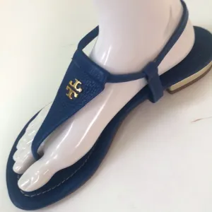 Tory Burch Women Blue Sandals Size 7