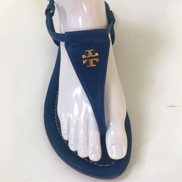 Tory Burch Women Blue Sandals Size 7