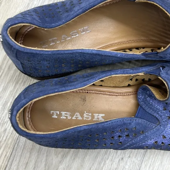 Trask Ali Perforated Loafers