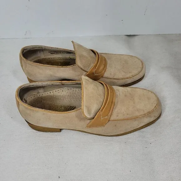 Trax Shoes Loafers Mens Size 10 Penny Dress Workwear Leather 44932 Slip On Shoe
