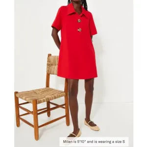 TUCKERNUCK Red Scout Dress XS