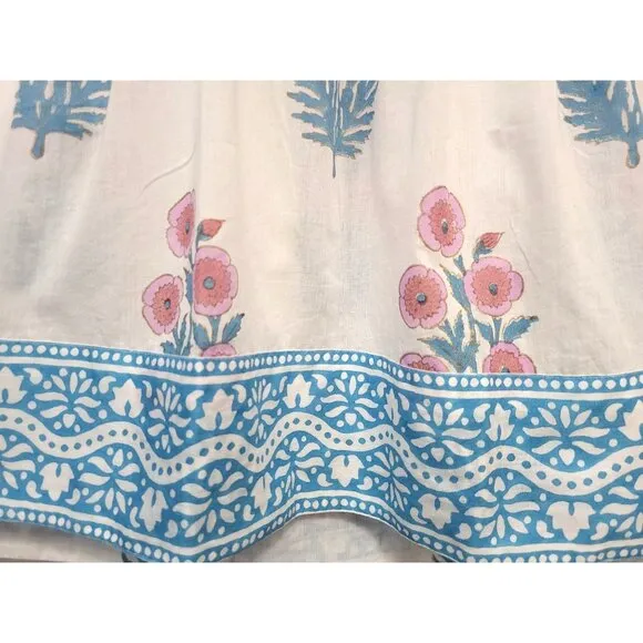 TUCKERNUCK SZ Blockprints Priya Dress Floral Tiered Mini