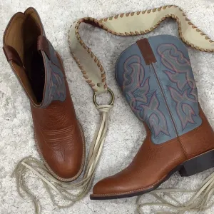 Twisted X Cattleman Aztec glazed cowboy boots 10
