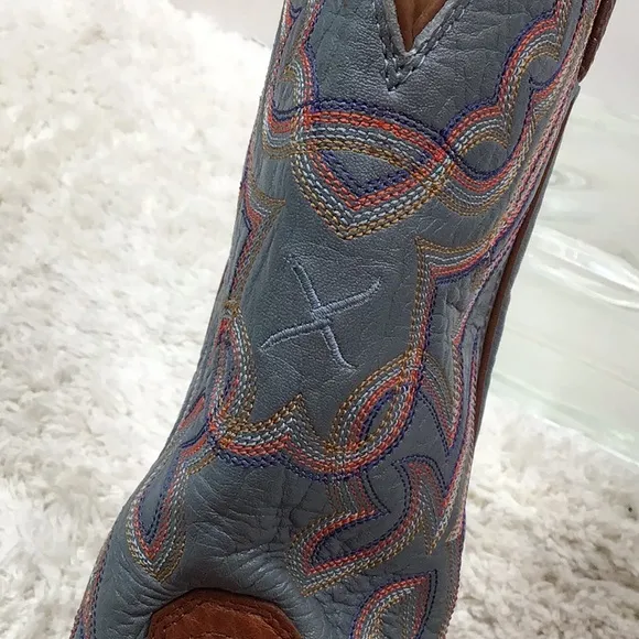Twisted X Cattleman Aztec glazed cowboy boots 10