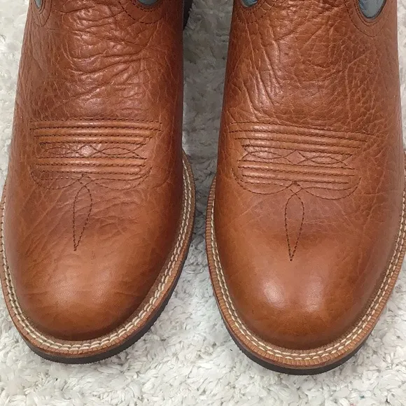 Twisted X Cattleman Aztec glazed cowboy boots 10