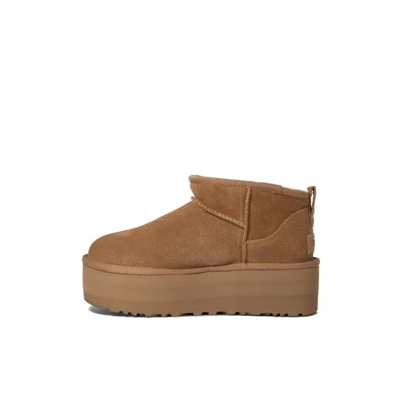 Ugg &quot;classic Ultra Mini Platform&quot; Ankle Boots Size US 9