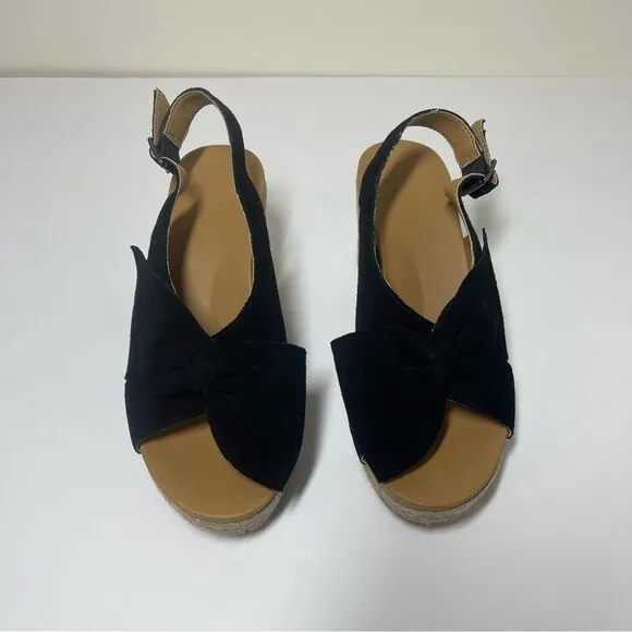 Ugg Camilla Bow Wedge Sandals Size 6