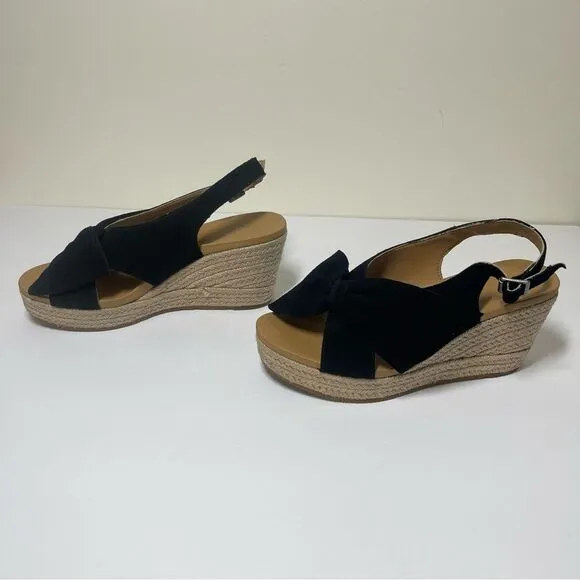 Ugg Camilla Bow Wedge Sandals Size 6