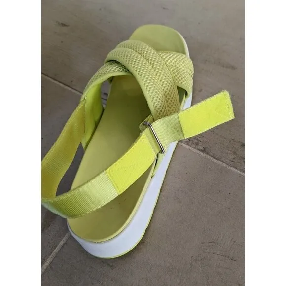 Ugg Nella Mesh Wedge Slingback Sandals Size 8.5