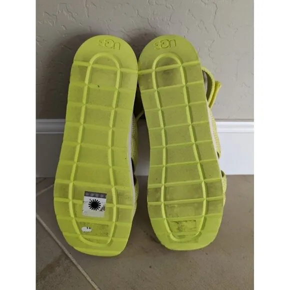 Ugg Nella Mesh Wedge Slingback Sandals Size 8.5
