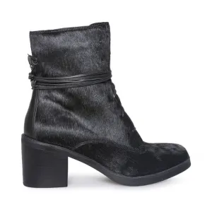 Ugg Oriana calf hair boots black