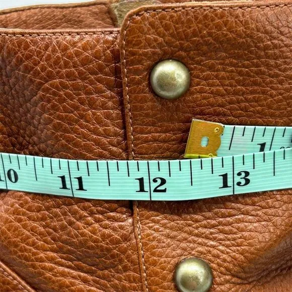 UGG Women's Cosima Brown Leather Ankle Boots Size 11 Studded High Heel
