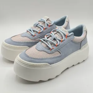 UGG Women's Marin Mega Lace Seaflow Blue Platform Shoes 1149490 Size 8