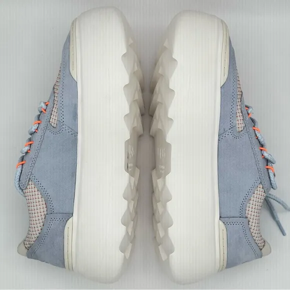 UGG Women's Marin Mega Lace Seaflow Blue Platform Shoes 1149490 Size 8