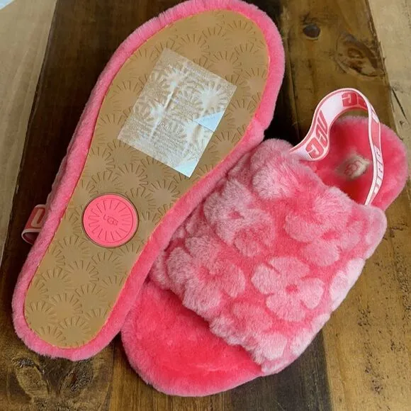 UGG Fluff Yeah Slide Slipper Poppy Sandal