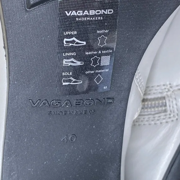 Vagabond Tessa sz 40 Gray ‘Steel’ Square Toe Boot with Block Heel, New in Box