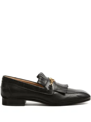 Valentino Garavani V Logo Signaure Läder Loafers