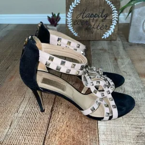 Valentino Patent Rockstud Caged Pumps