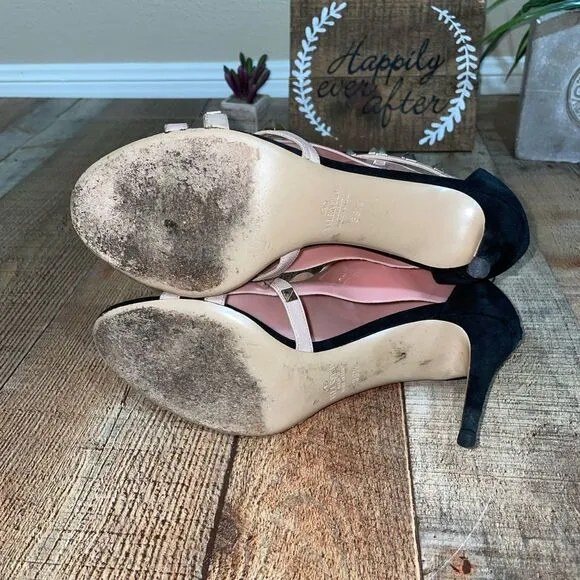 Valentino Patent Rockstud Caged Pumps