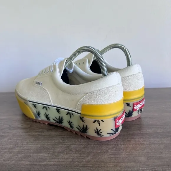 Vans Era Stacked LX Palm Tree Low Top Unisex Platform Shoe Size 10.5 or 9 #B1650