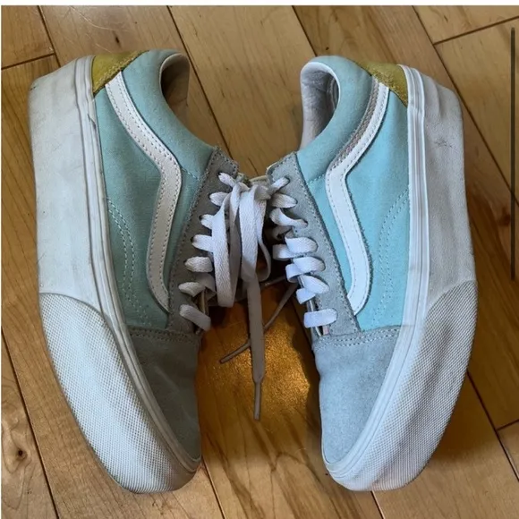 Vans Old Skool Platform Pastel ColorblockSneakers size six (6)
