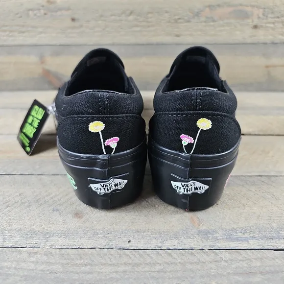 Vans Platform Awaken Dersire Glow In The Dark Women's Slip On Shoes