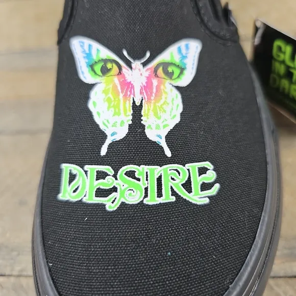 Vans Platform Awaken Dersire Glow In The Dark Women's Slip On Shoes